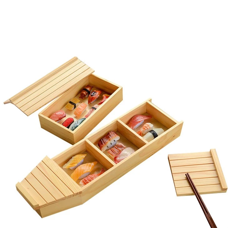 USA MARKET Reusable Wholesale Wooden Sushi Boat For Sale